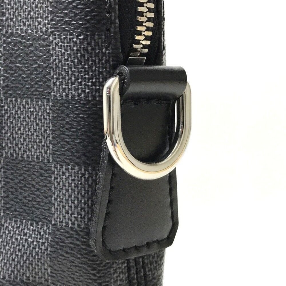 Authentic LOUIS VUITTON Damier-Graphite Porte-Document-Joule 2WAY Bag - Picture 6 of 9